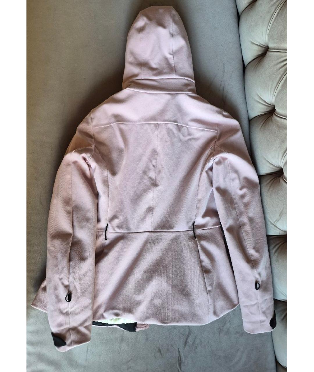 MONCLER GRENOBLE Розовая полиамидовая куртка, фото 2