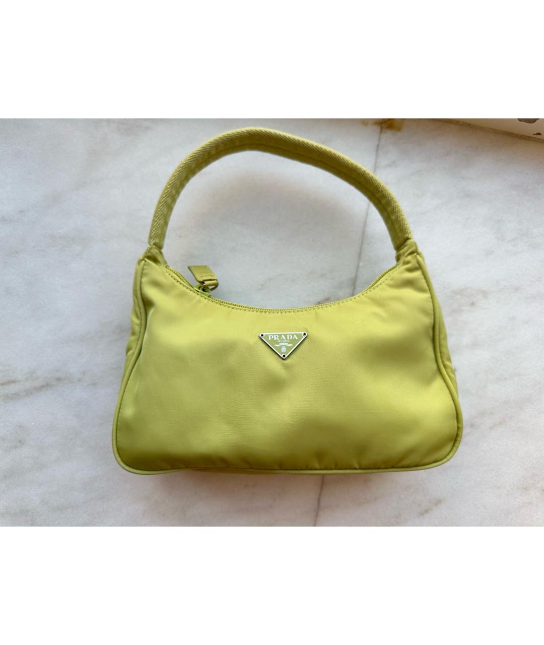 PRADA Зеленая сумка через плечо, фото 5