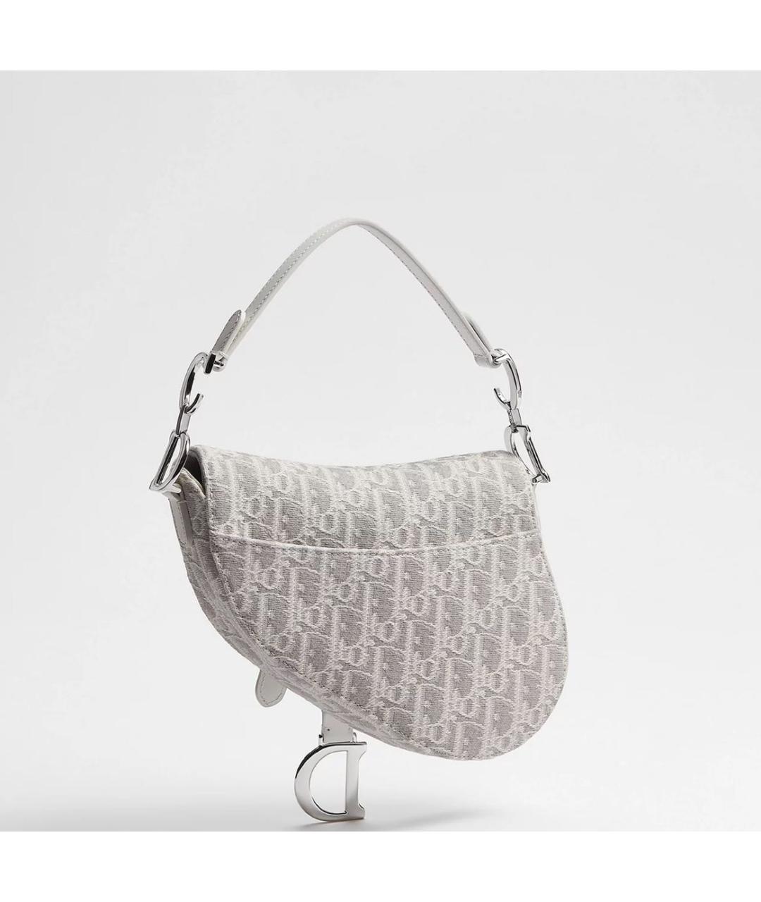 CHRISTIAN DIOR Серая сумка через плечо, фото 2