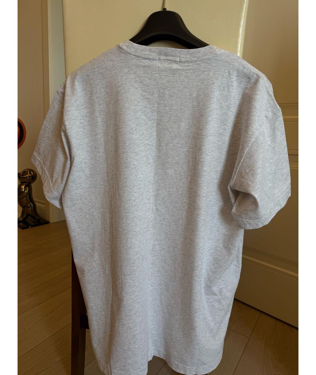 KITH Серая хлопковая футболка, фото 2