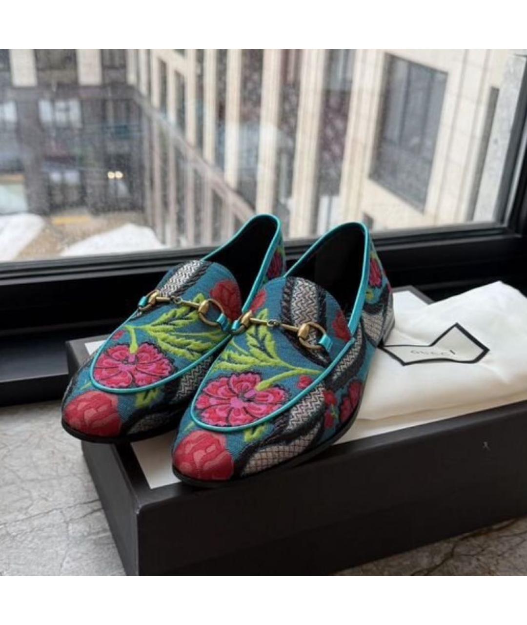 GUCCI Мульти лоферы, фото 6