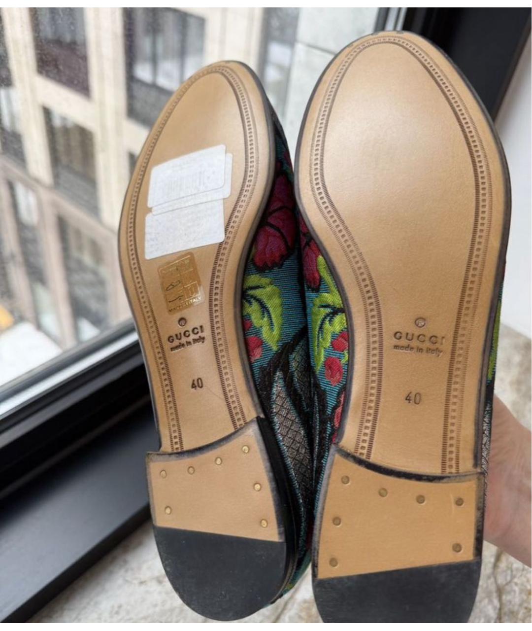 GUCCI Мульти лоферы, фото 5