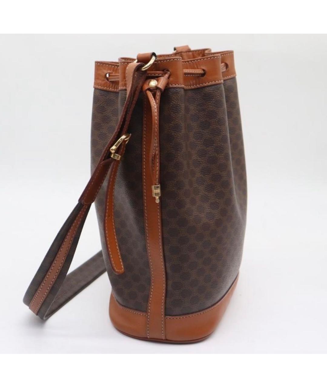 CELINE Коричневая сумка через плечо, фото 3