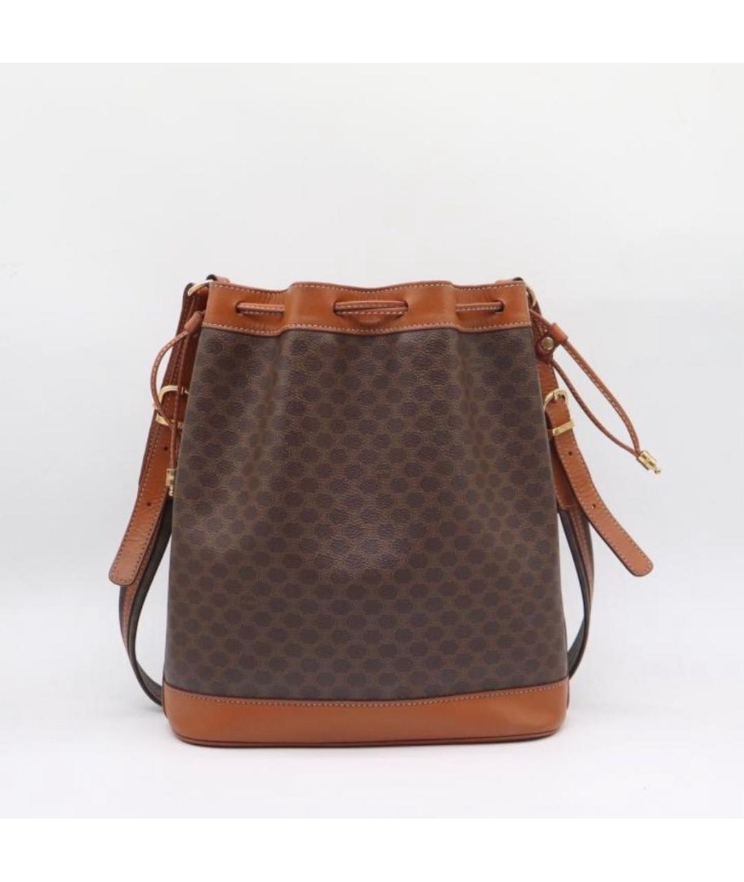 CELINE Коричневая сумка через плечо, фото 2