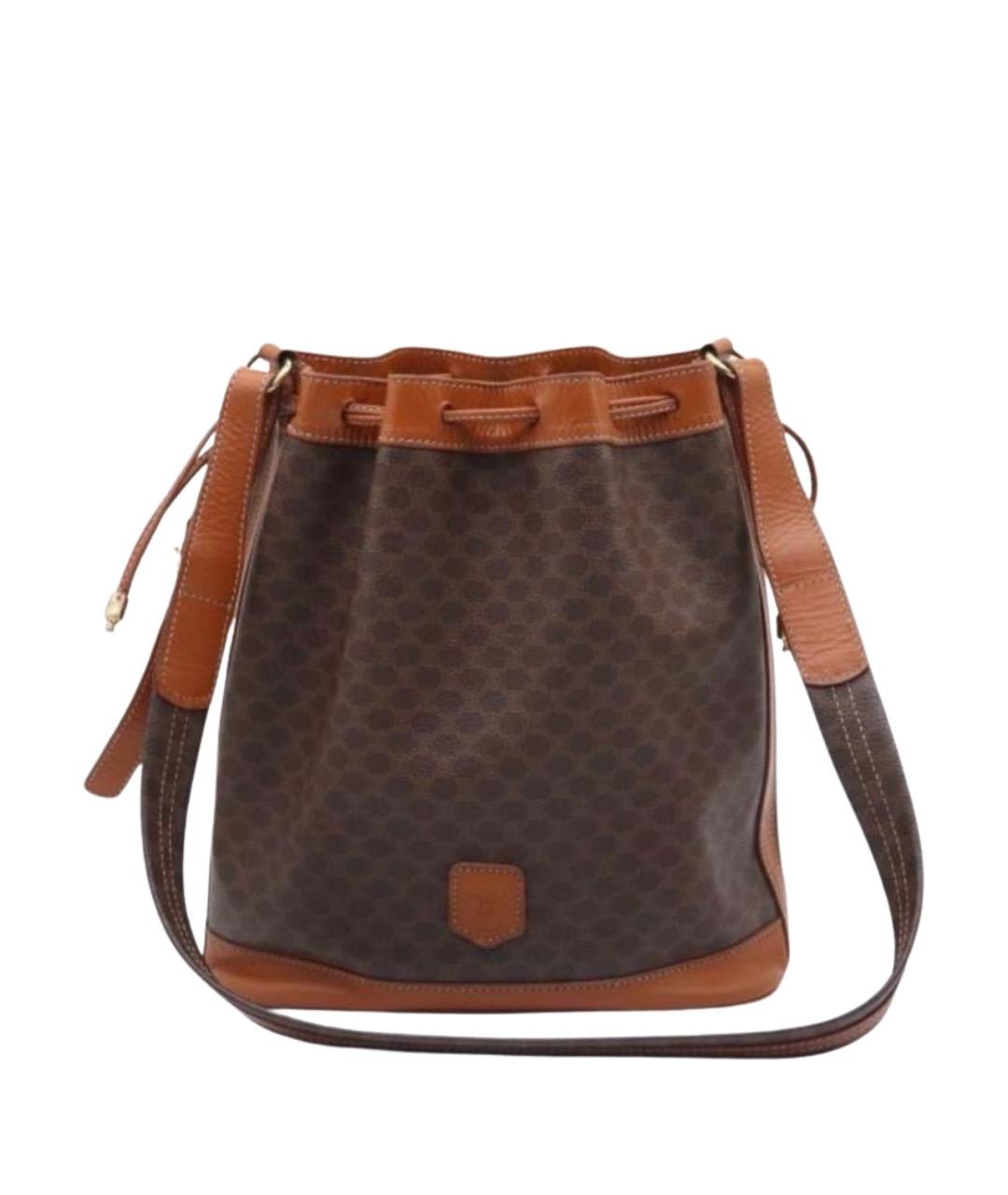 CELINE Коричневая сумка через плечо, фото 1