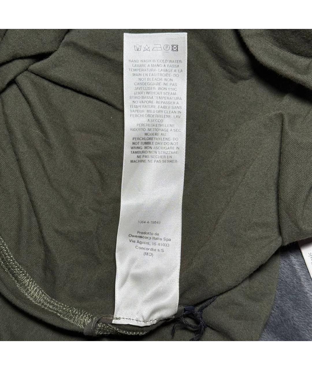 RICK OWENS Зеленая футболка, фото 8