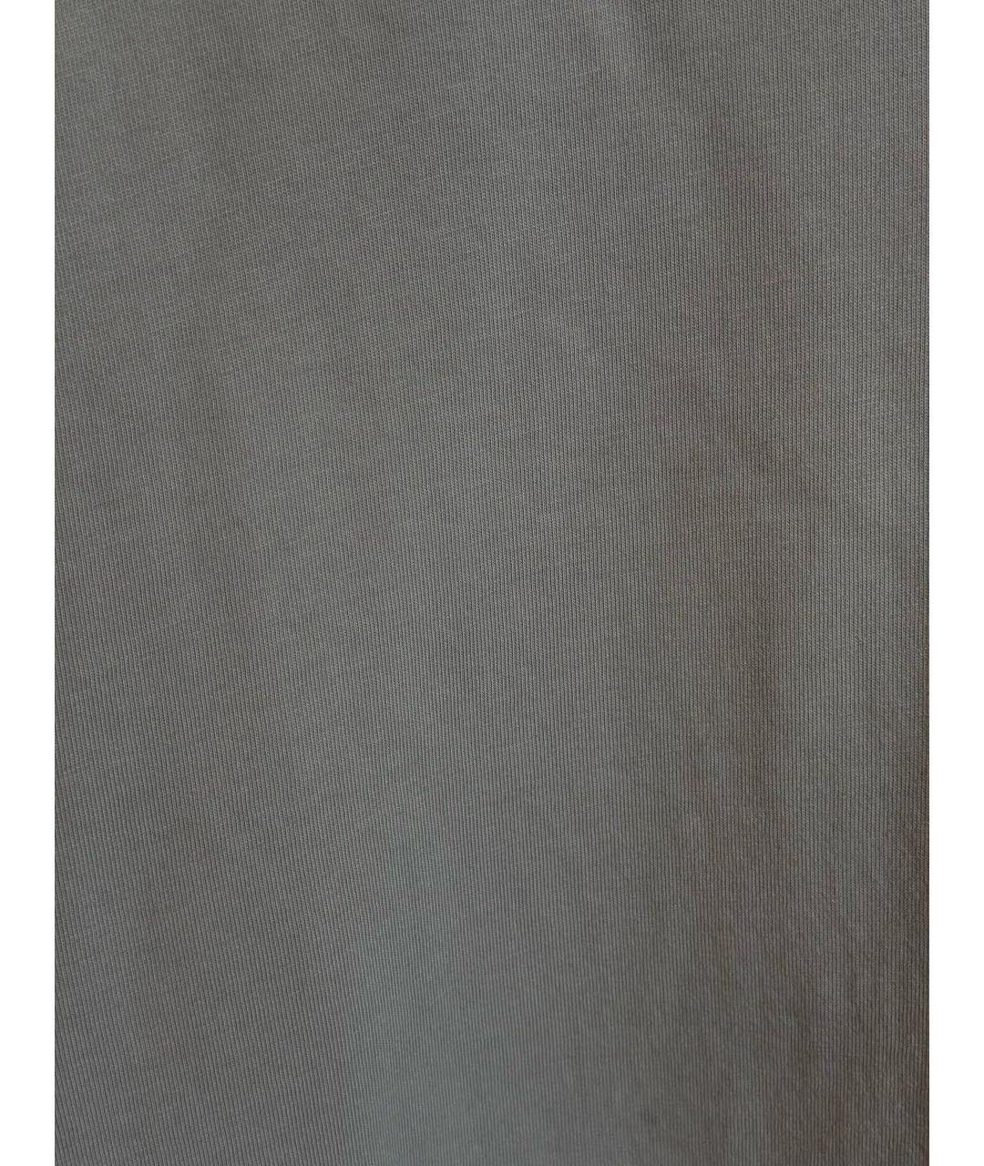 KITH Антрацитовая хлопковая футболка, фото 4