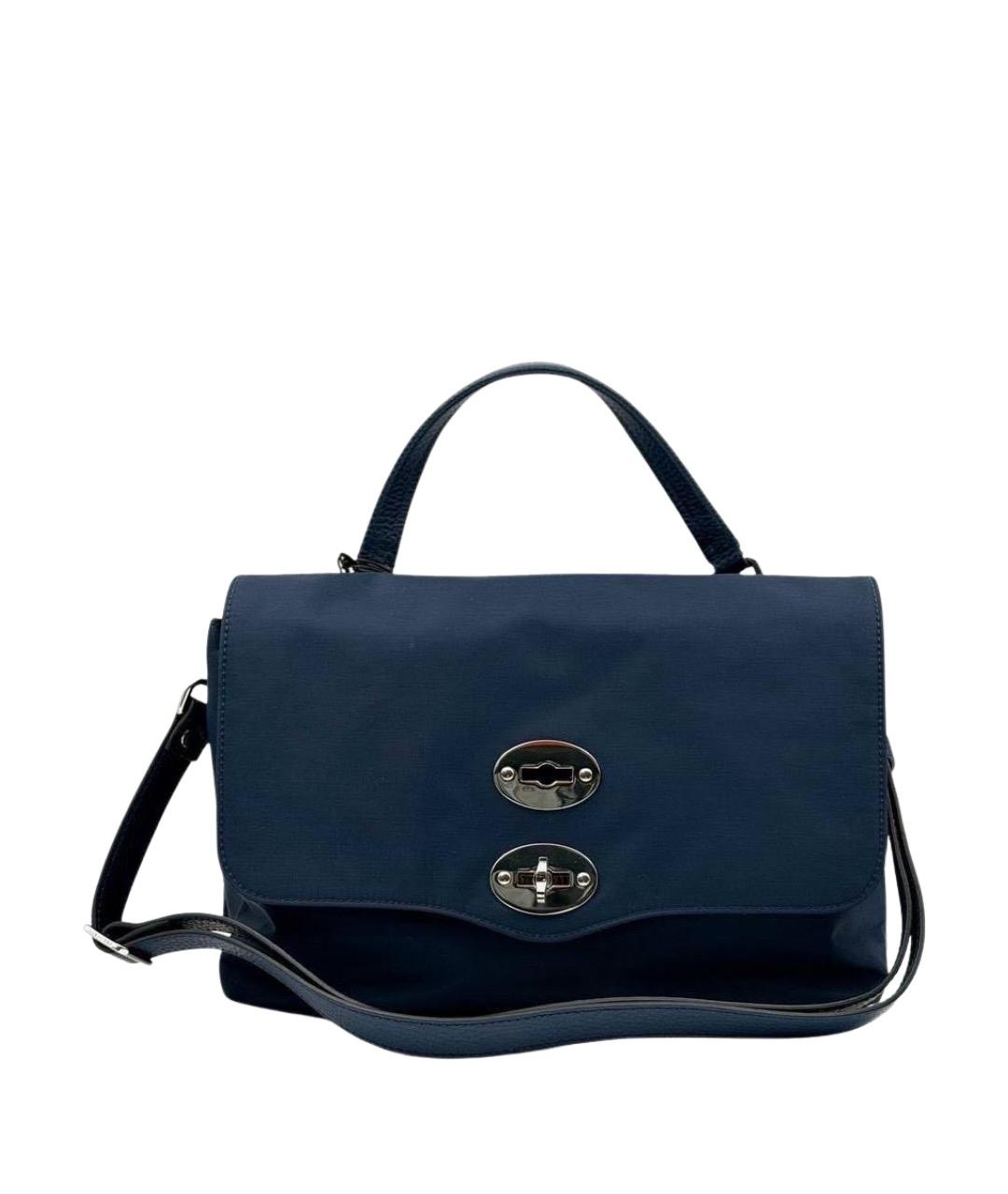 ZANELLATO Темно-синяя сумка через плечо, фото 1