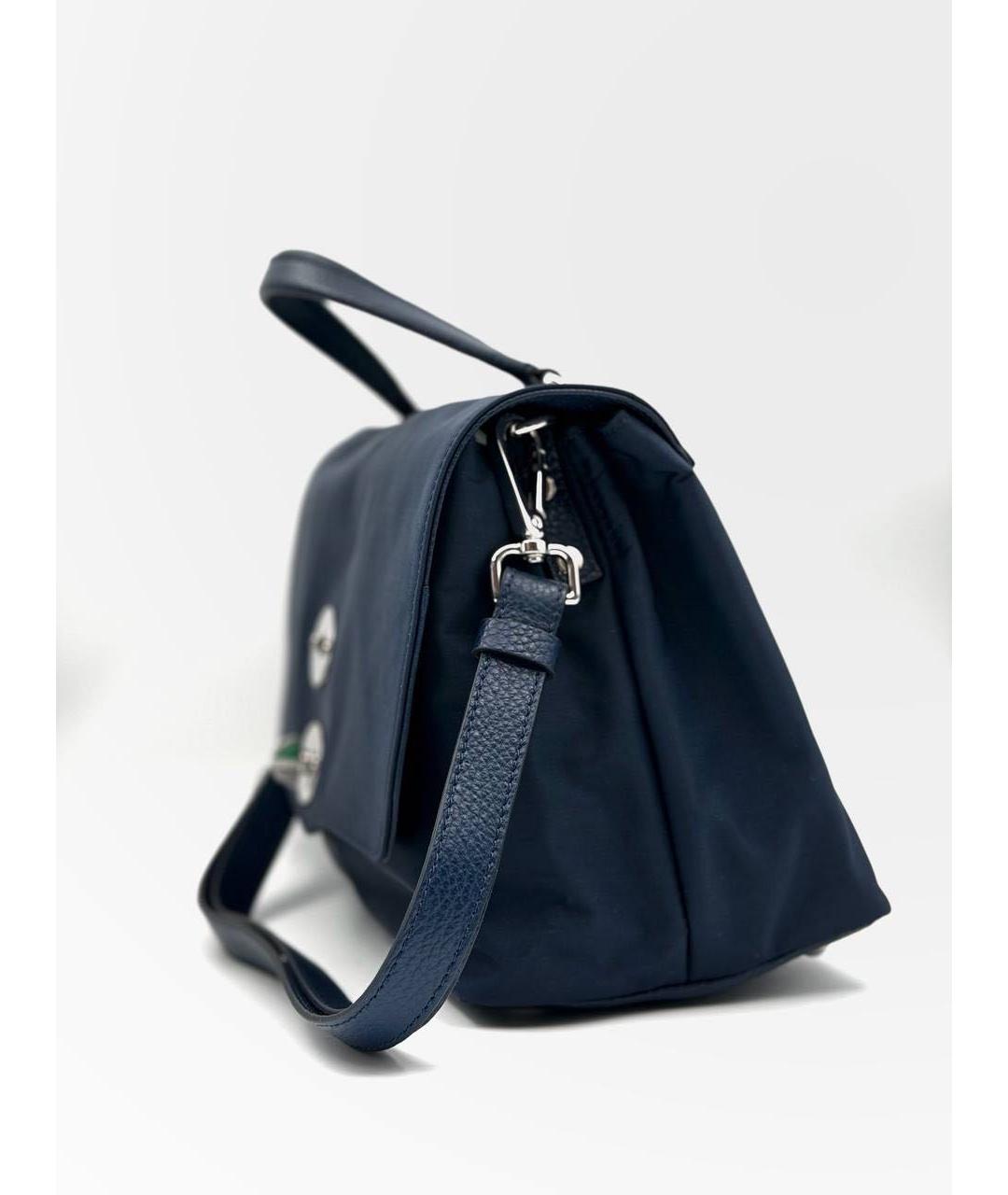 ZANELLATO Темно-синяя сумка через плечо, фото 2