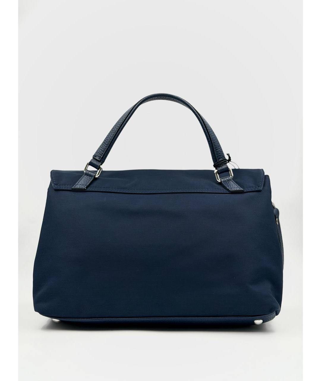 ZANELLATO Темно-синяя сумка через плечо, фото 3