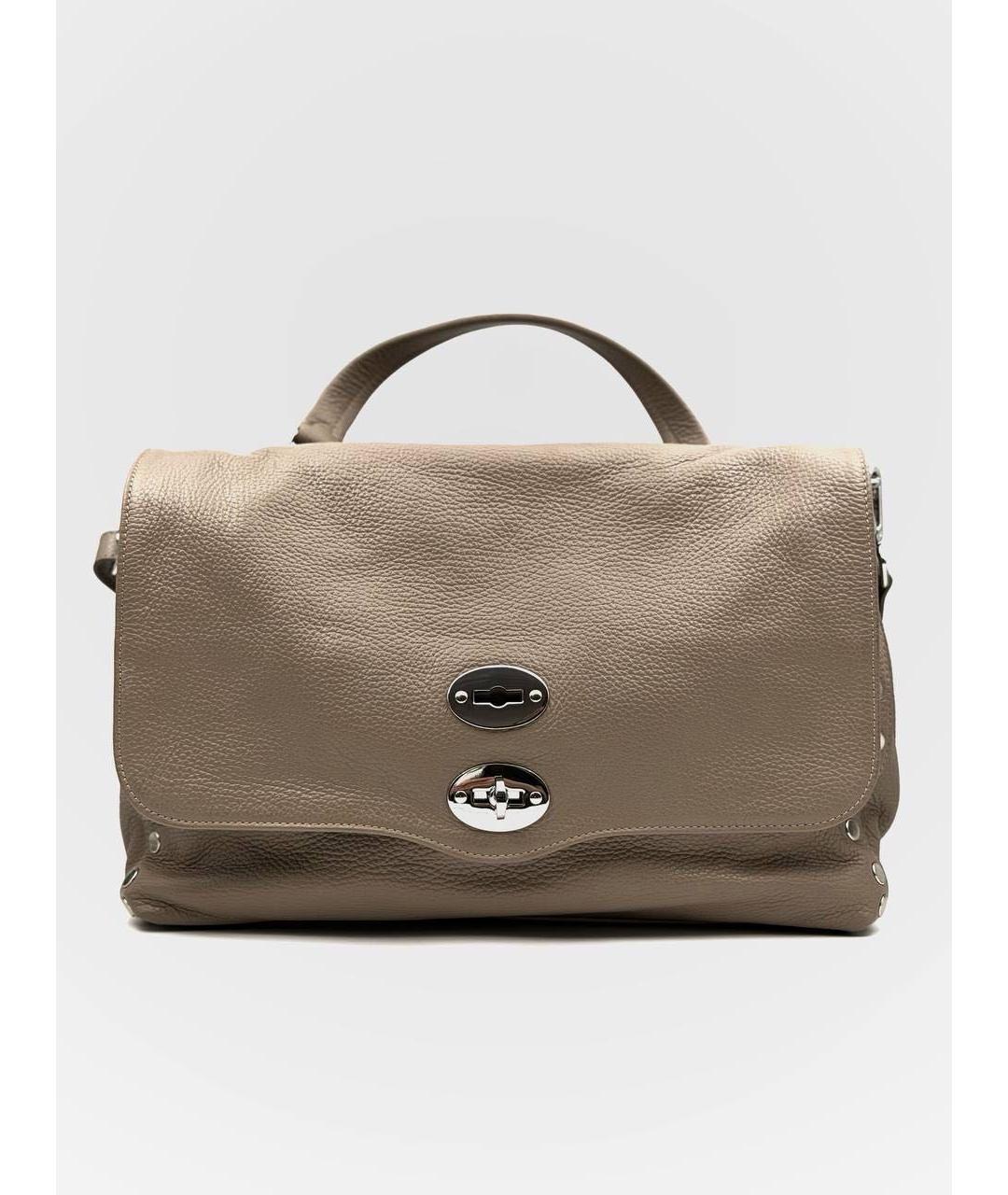 ZANELLATO Бежевая кожаная сумка через плечо, фото 8