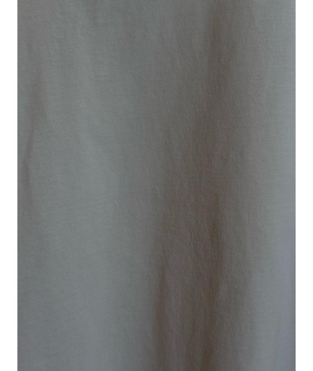 KITH Бежевая хлопковая футболка, фото 4