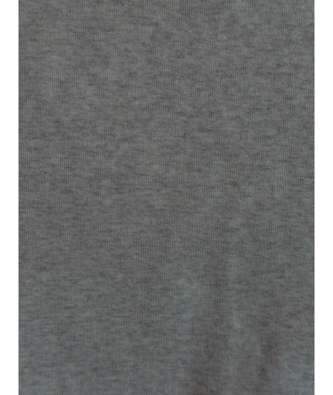 KITH Бежевая хлопко-эластановая футболка, фото 4