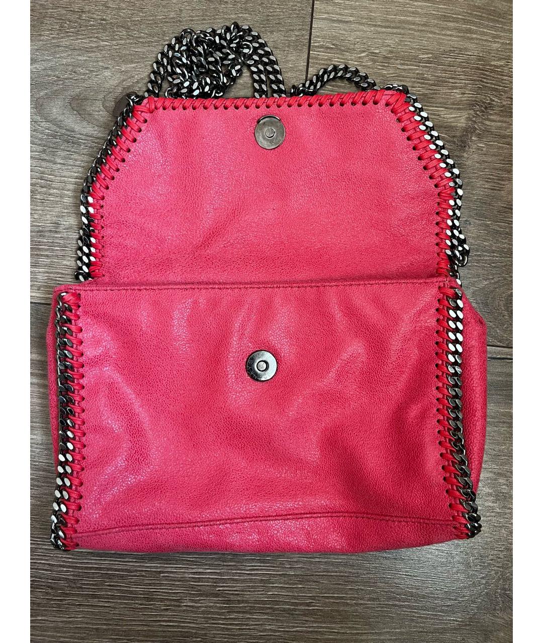 STELLA MCCARTNEY Розовая сумка через плечо из искусственной кожи, фото 6