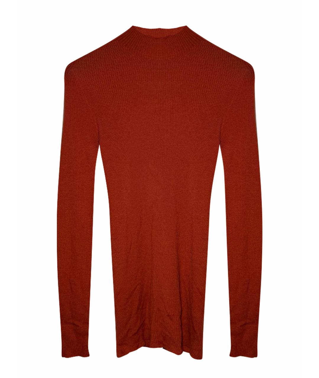 RICK OWENS Оранжевый джемпер / свитер, фото 1