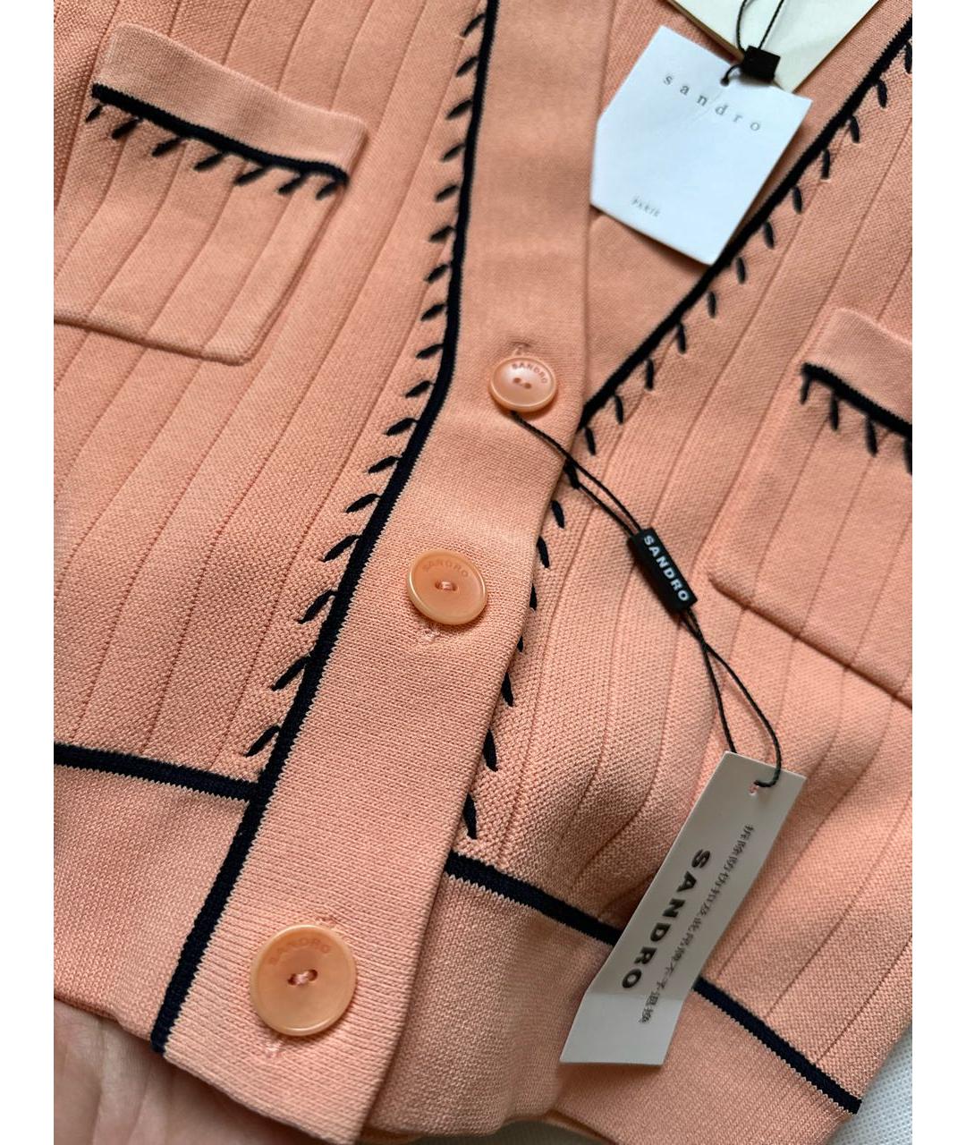 SANDRO Вискозный кардиган, фото 3