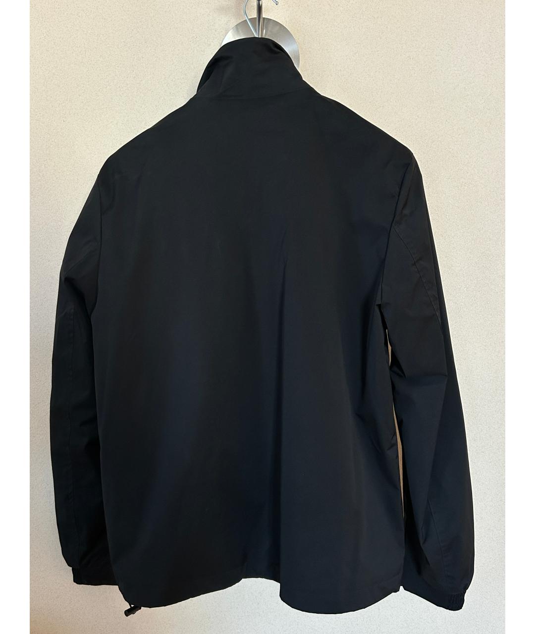 CALVIN KLEIN Черная полиэстеровая куртка, фото 2