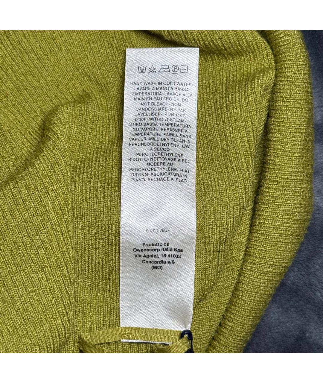 RICK OWENS Зеленый джемпер / свитер, фото 8