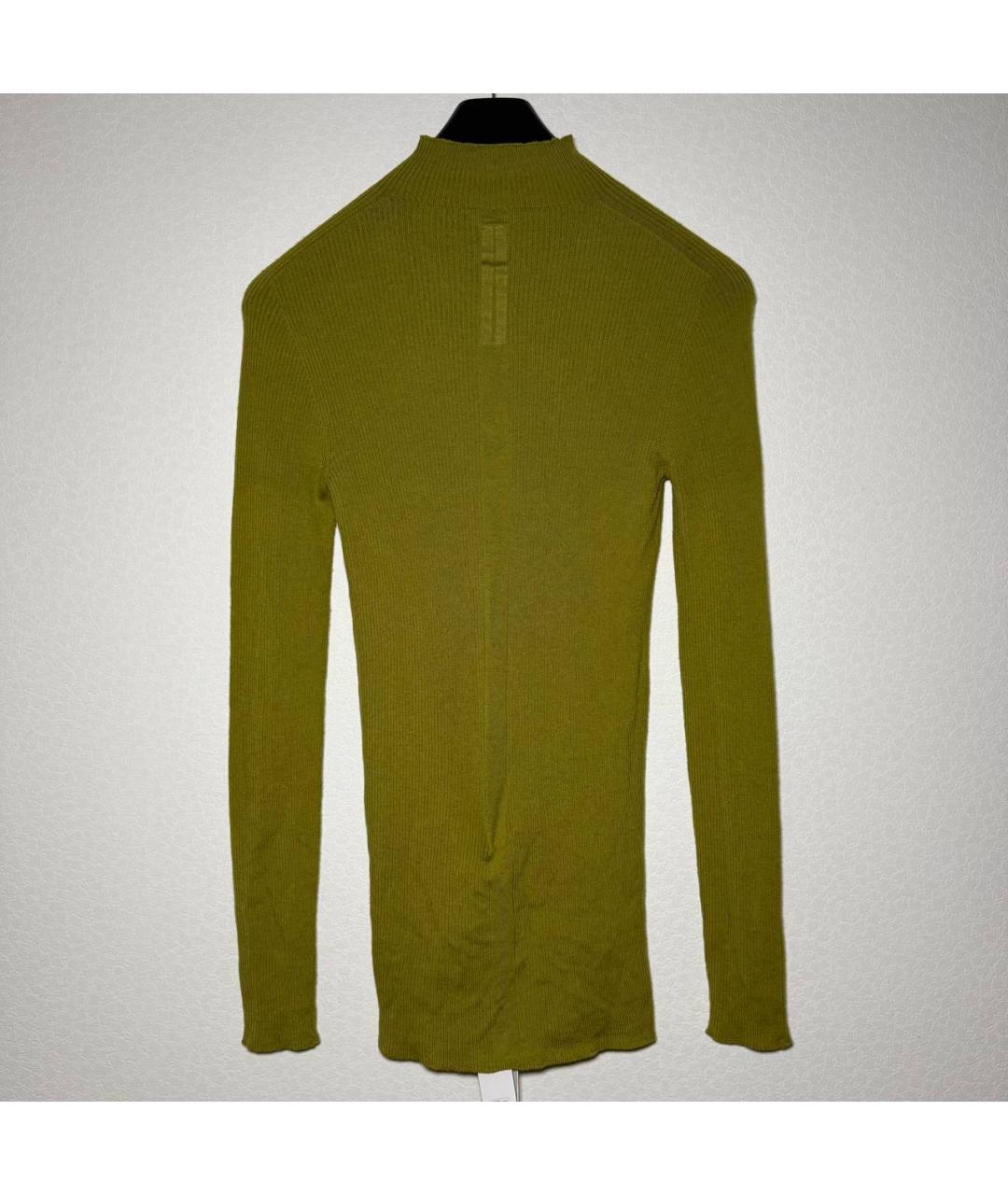 RICK OWENS Зеленый джемпер / свитер, фото 3