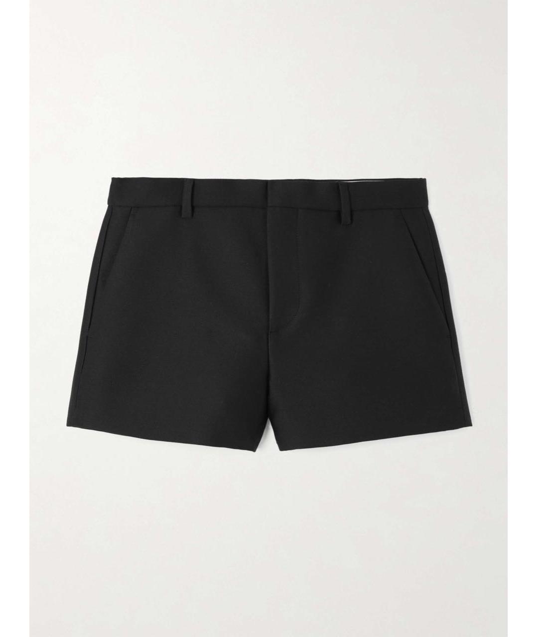 GUCCI Черные шерстяные шорты, фото 9