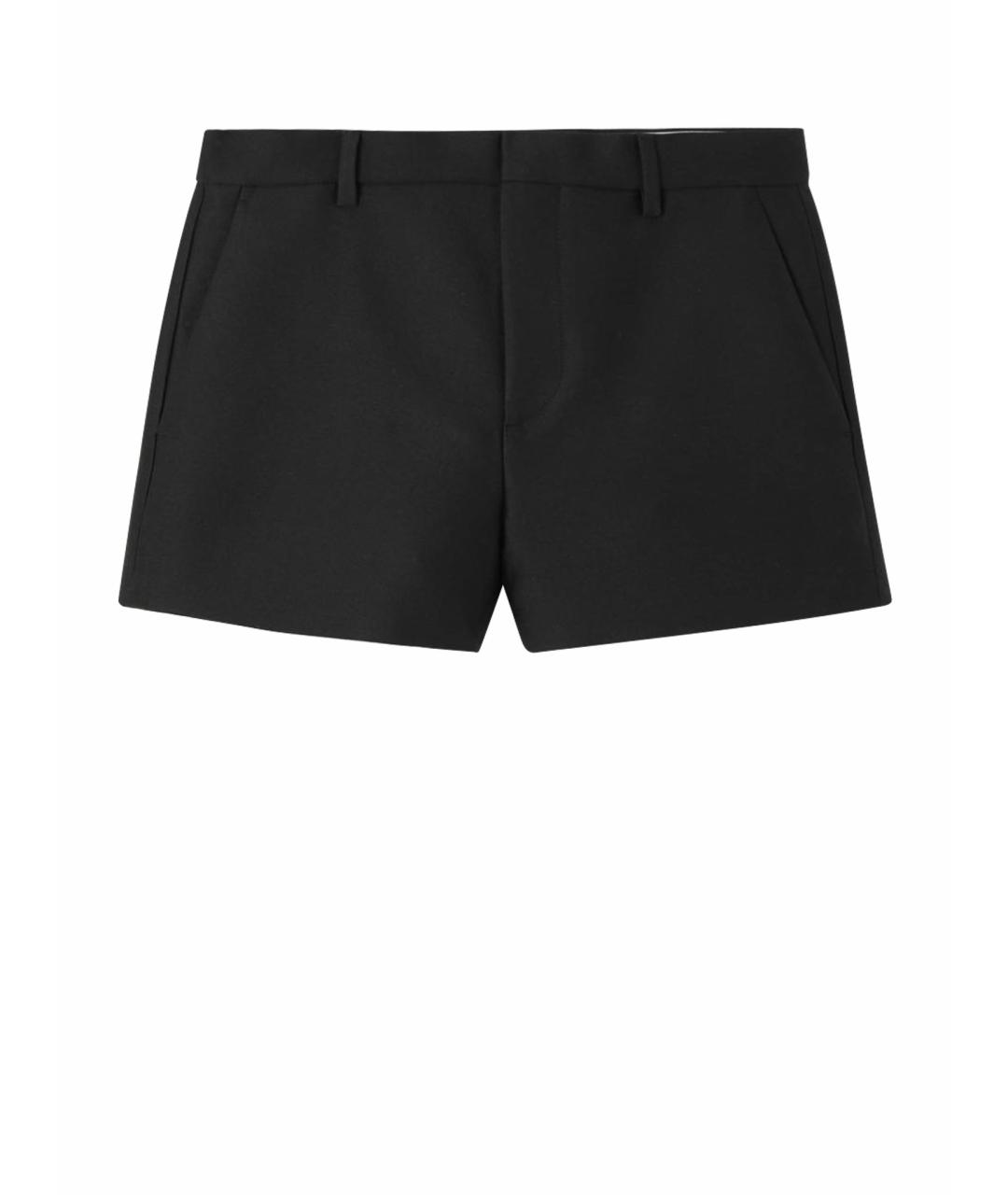 GUCCI Черные шерстяные шорты, фото 1