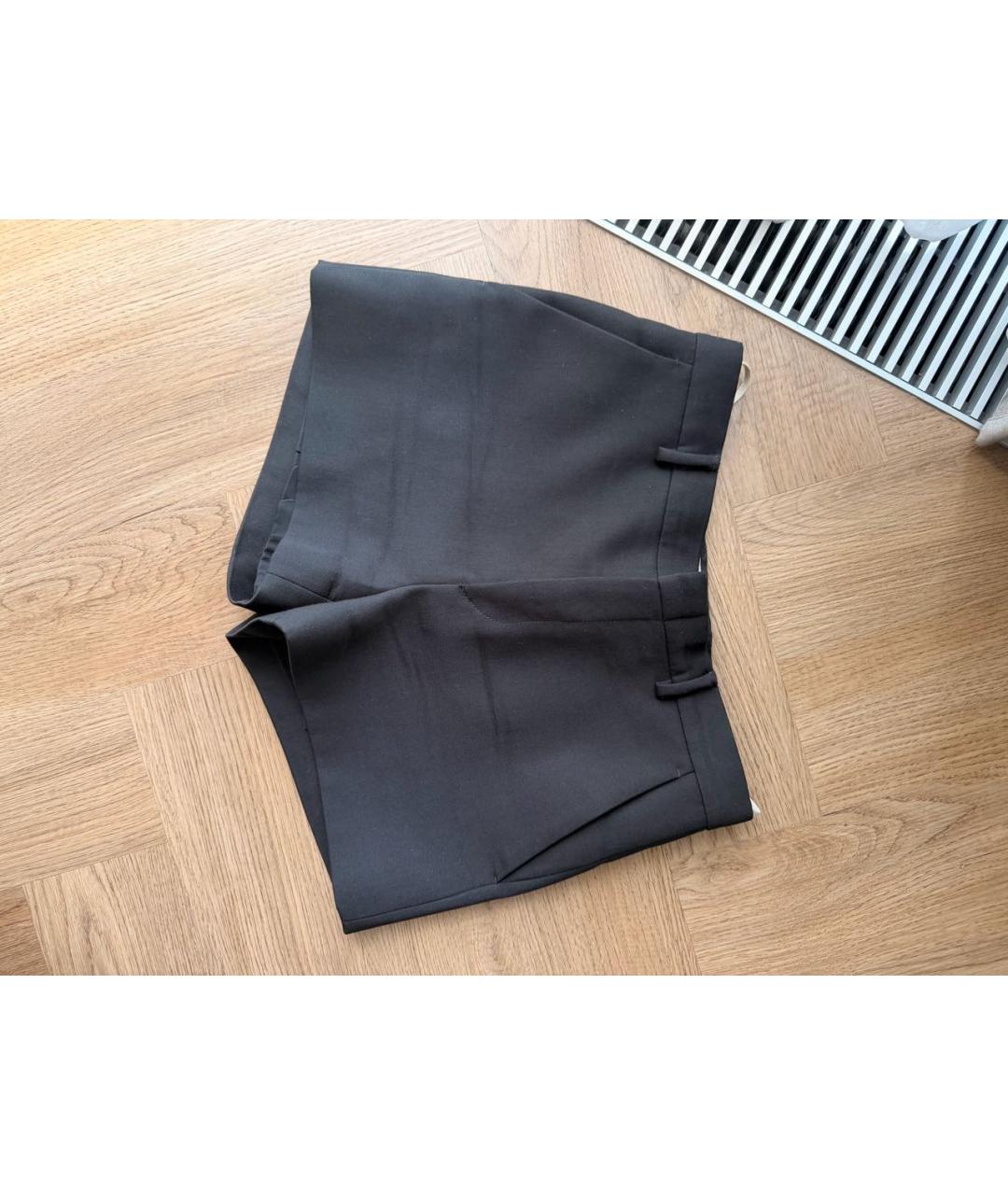 GUCCI Черные шерстяные шорты, фото 2