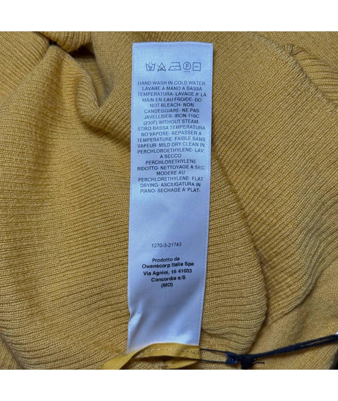 RICK OWENS Желтый джемпер / свитер, фото 8