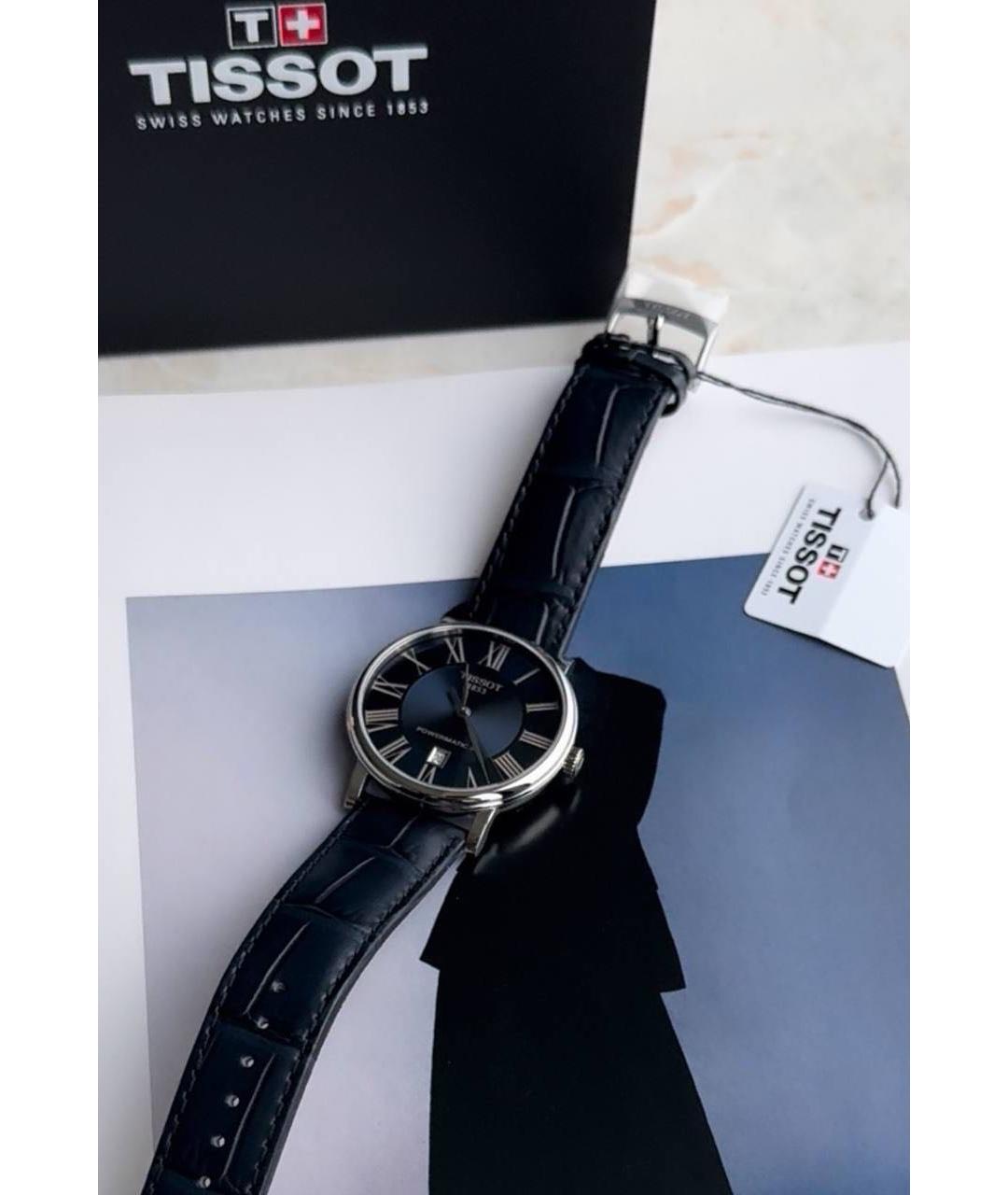 TISSOT Синие стальные часы, фото 2