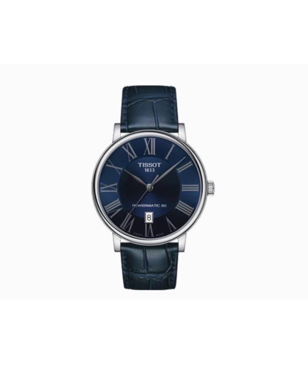 TISSOT Синие стальные часы, фото 6