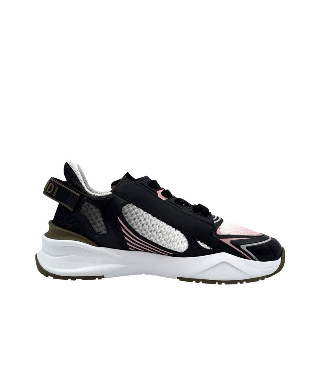 FENDI Розовые кроссовки, фото 1