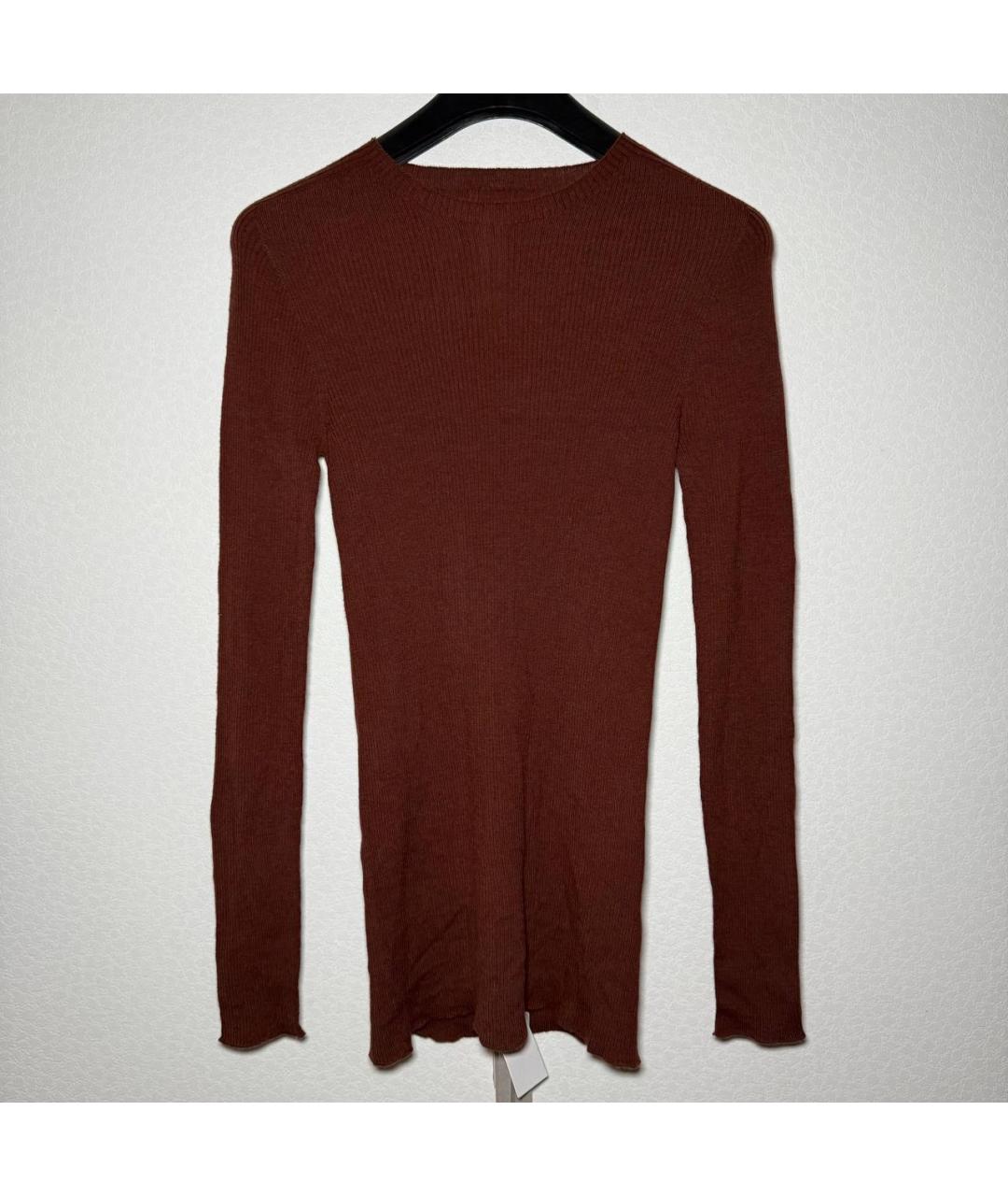 RICK OWENS Коричневый джемпер / свитер, фото 9