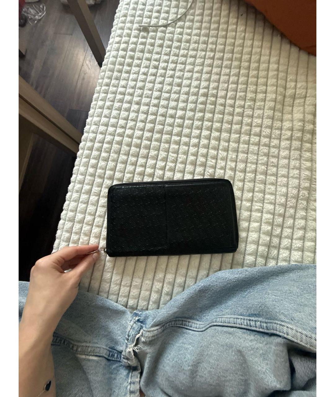 Castello d'Oro Черный кожаный кошелек, фото 2