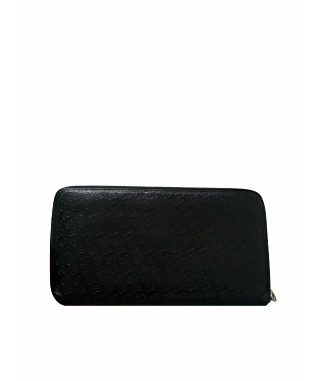 Castello d'Oro Черный кожаный кошелек, фото 1