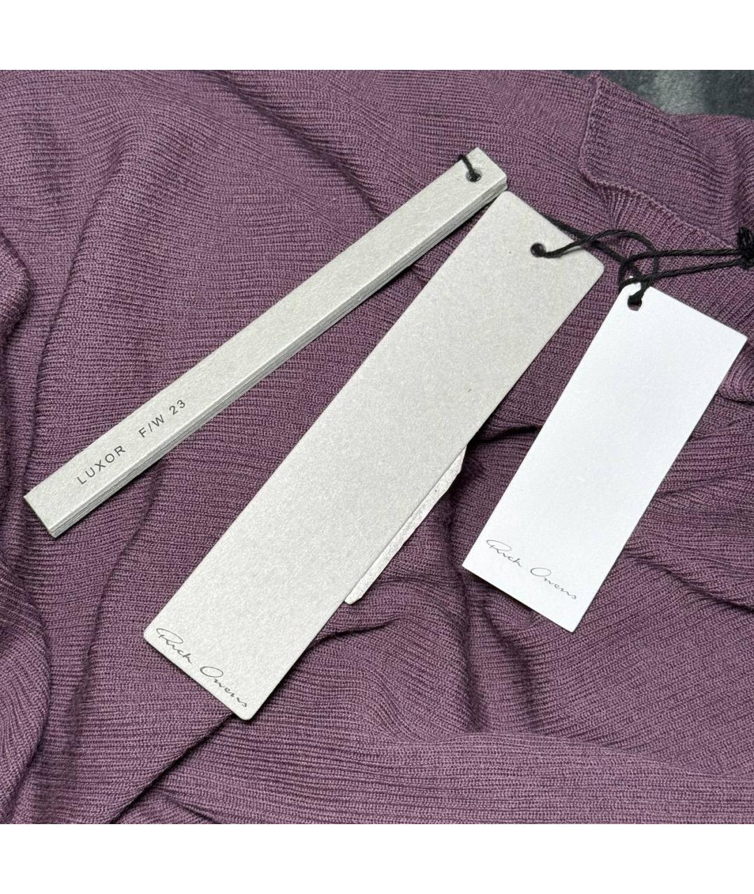 RICK OWENS Фиолетовый джемпер / свитер, фото 4