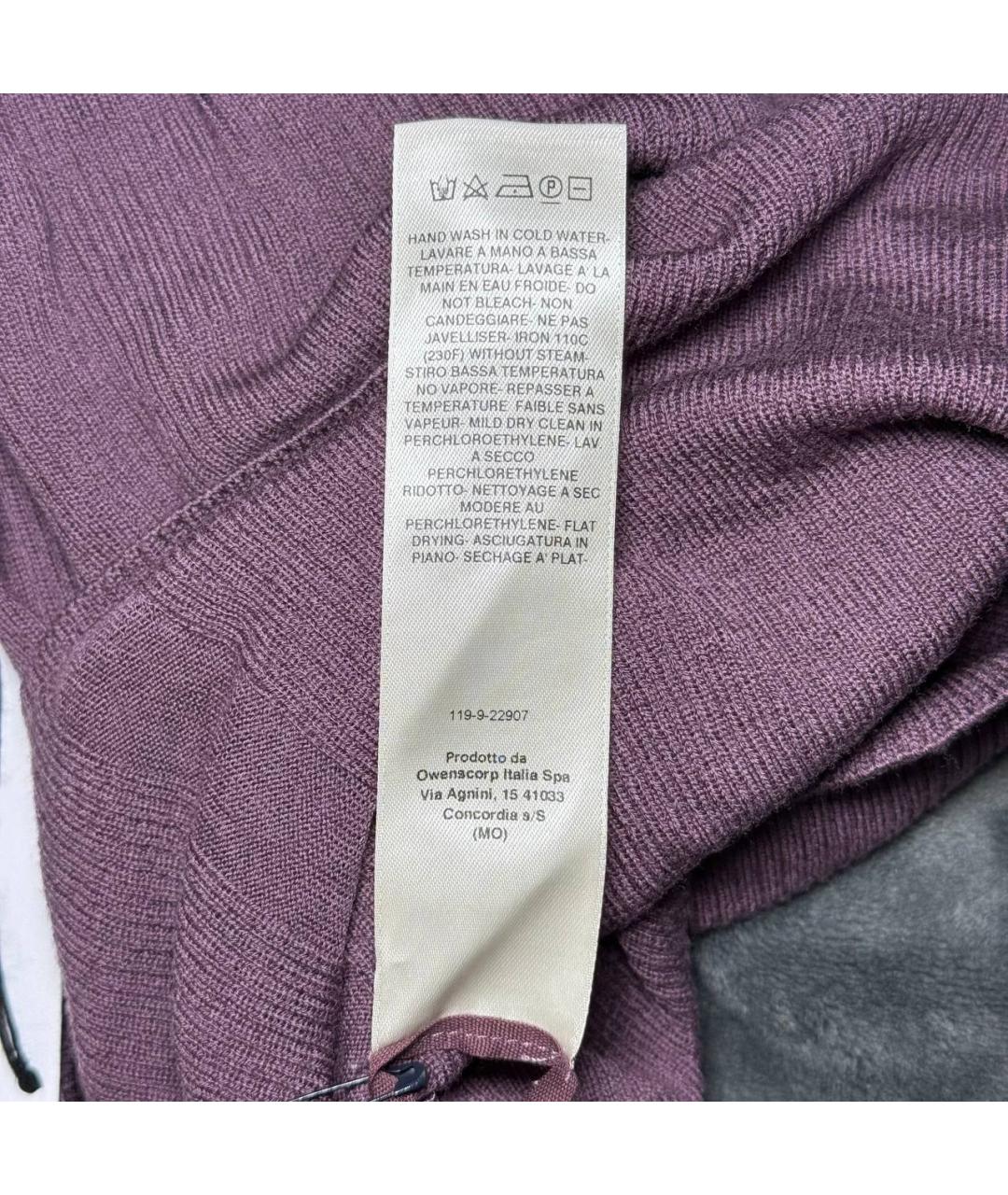 RICK OWENS Фиолетовый джемпер / свитер, фото 8
