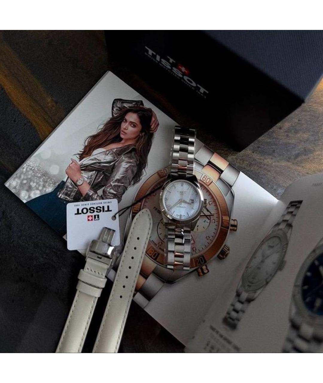 TISSOT Серебряные серебряные часы, фото 2