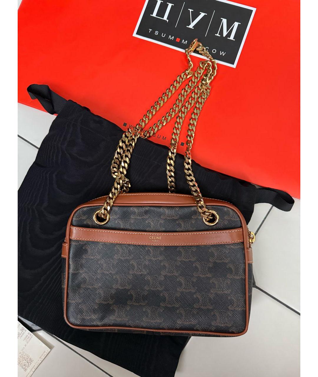 CELINE Мульти сумка через плечо, фото 6