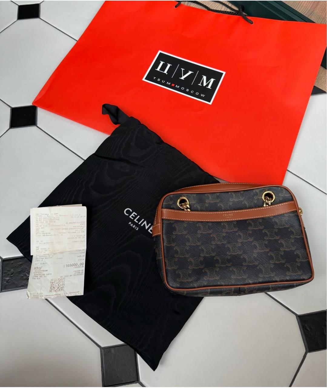 CELINE Мульти сумка через плечо, фото 5