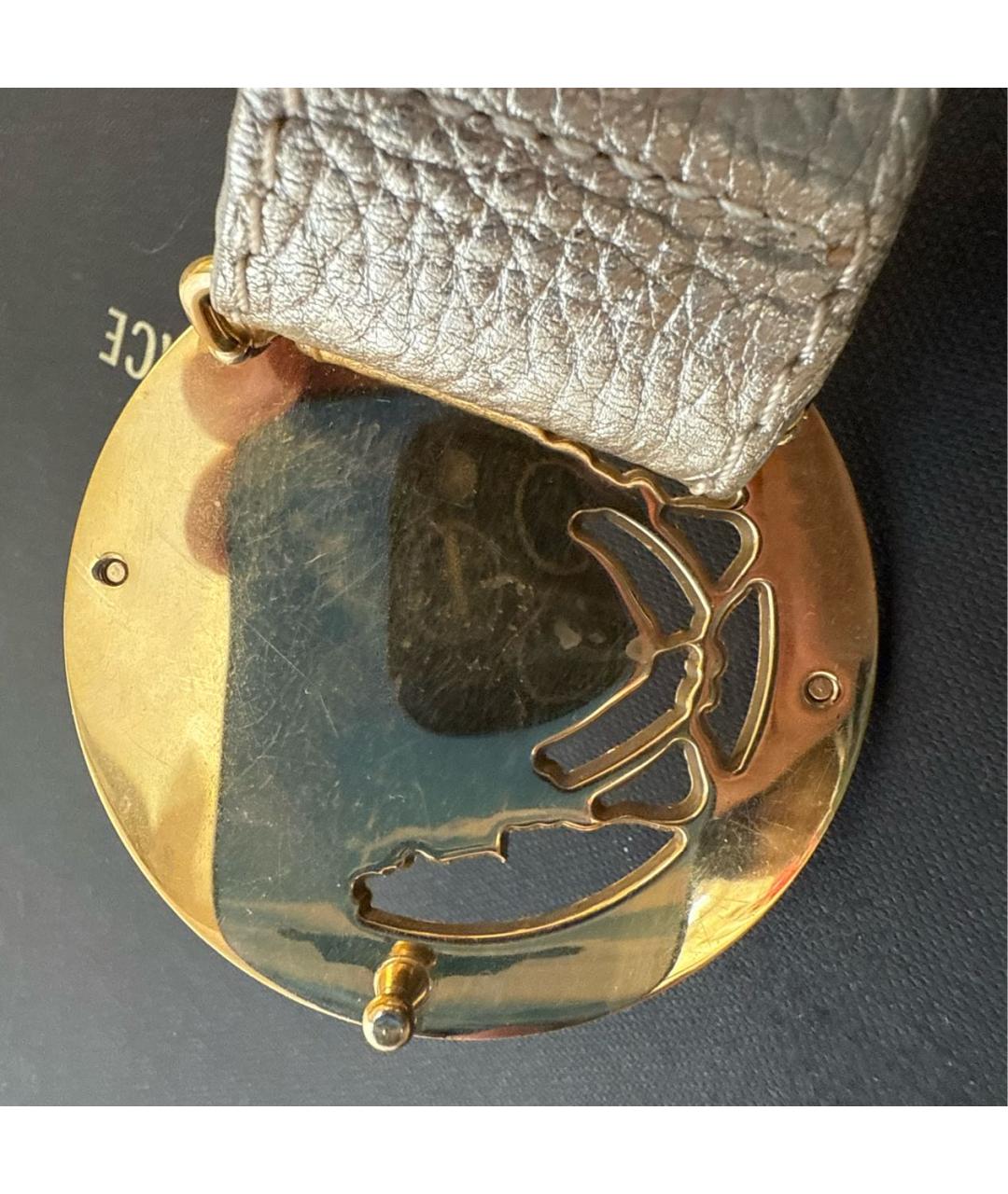 VERSACE Бежевый ремень, фото 5