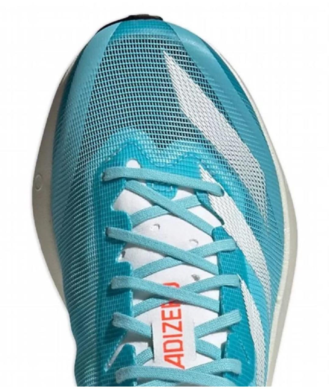 ADIDAS Голубые текстильные низкие кроссовки / кеды, фото 6