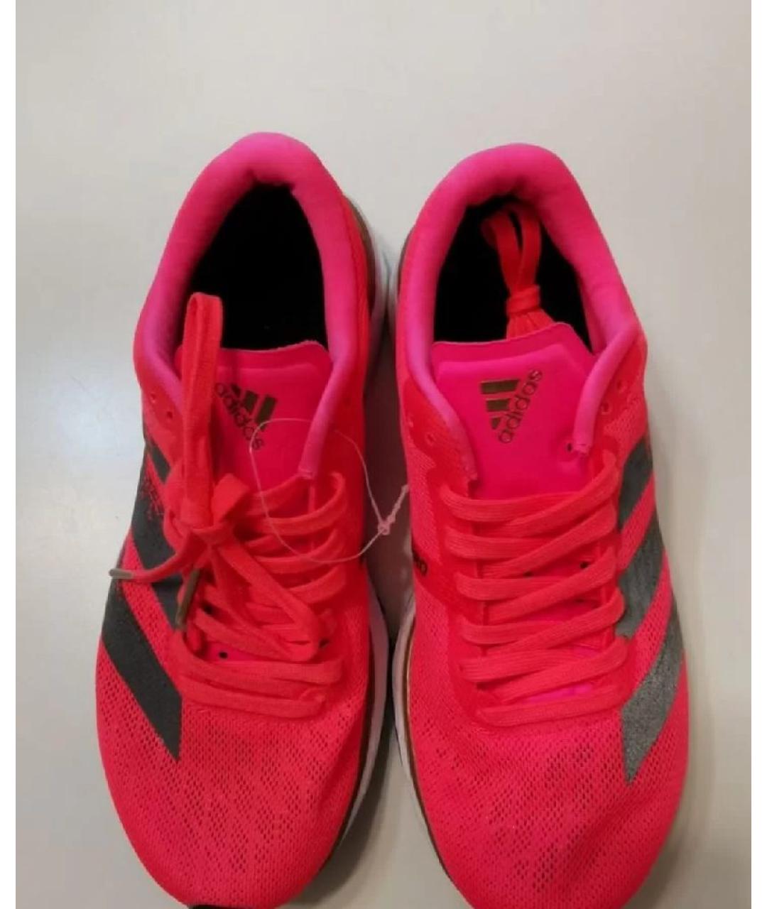 ADIDAS Розовые текстильные кроссовки, фото 3