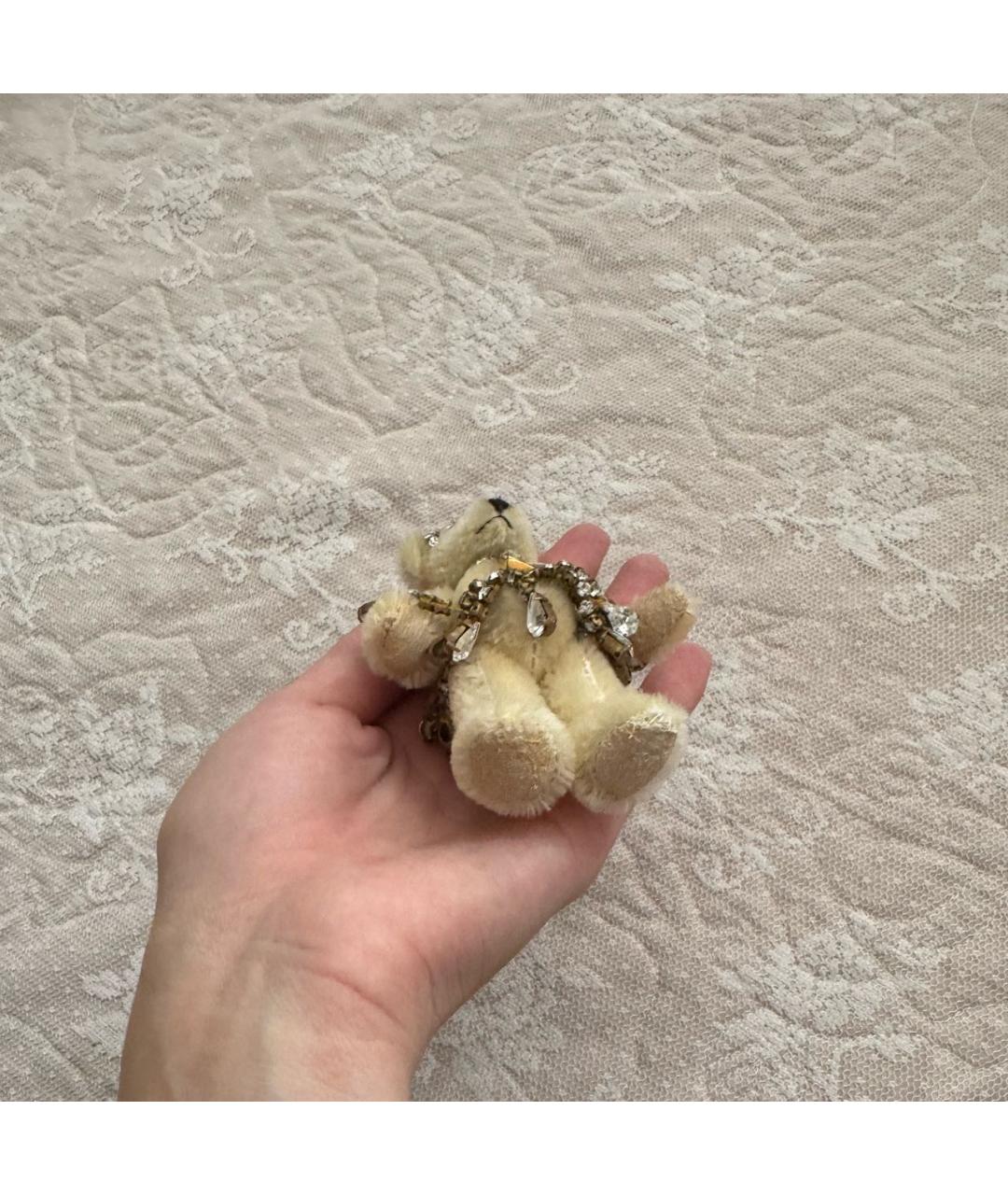 PRADA Бежевый брелок, фото 5