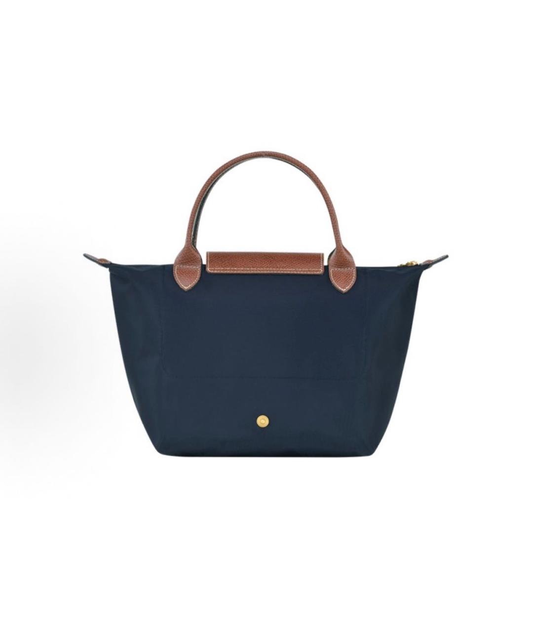 LONGCHAMP Темно-синяя сумка тоут, фото 2