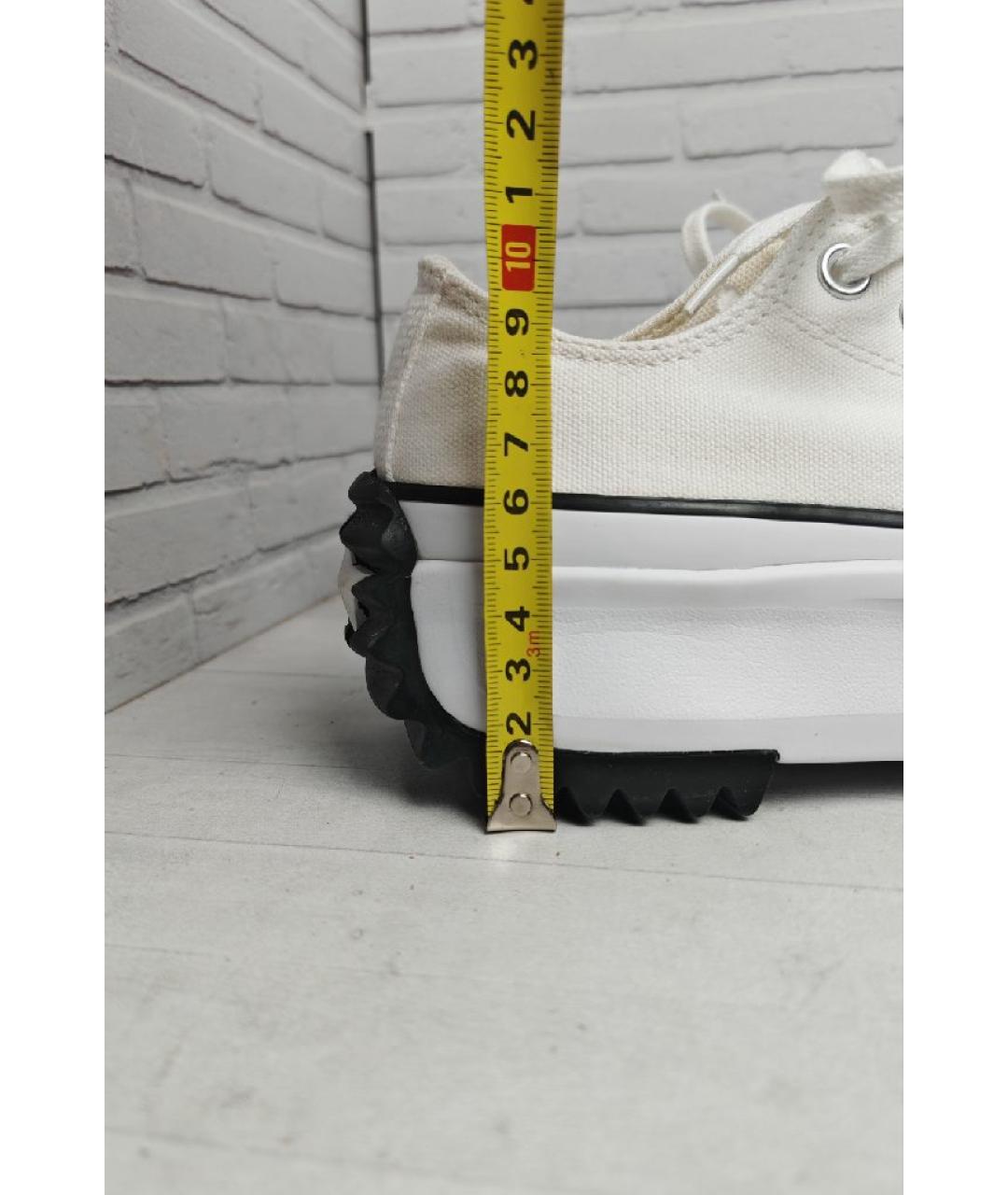 CONVERSE Белые текстильные кроссовки, фото 7