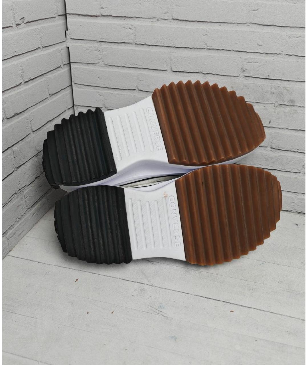 CONVERSE Белые текстильные кроссовки, фото 6