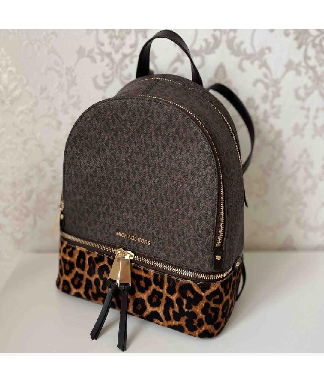 MICHAEL KORS Коричневый рюкзак, фото 5