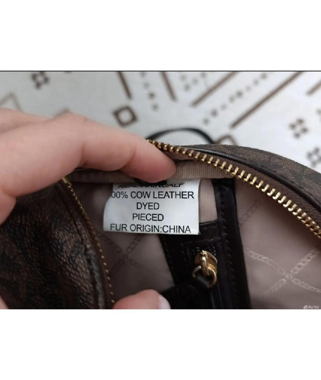 MICHAEL KORS Коричневый рюкзак, фото 4