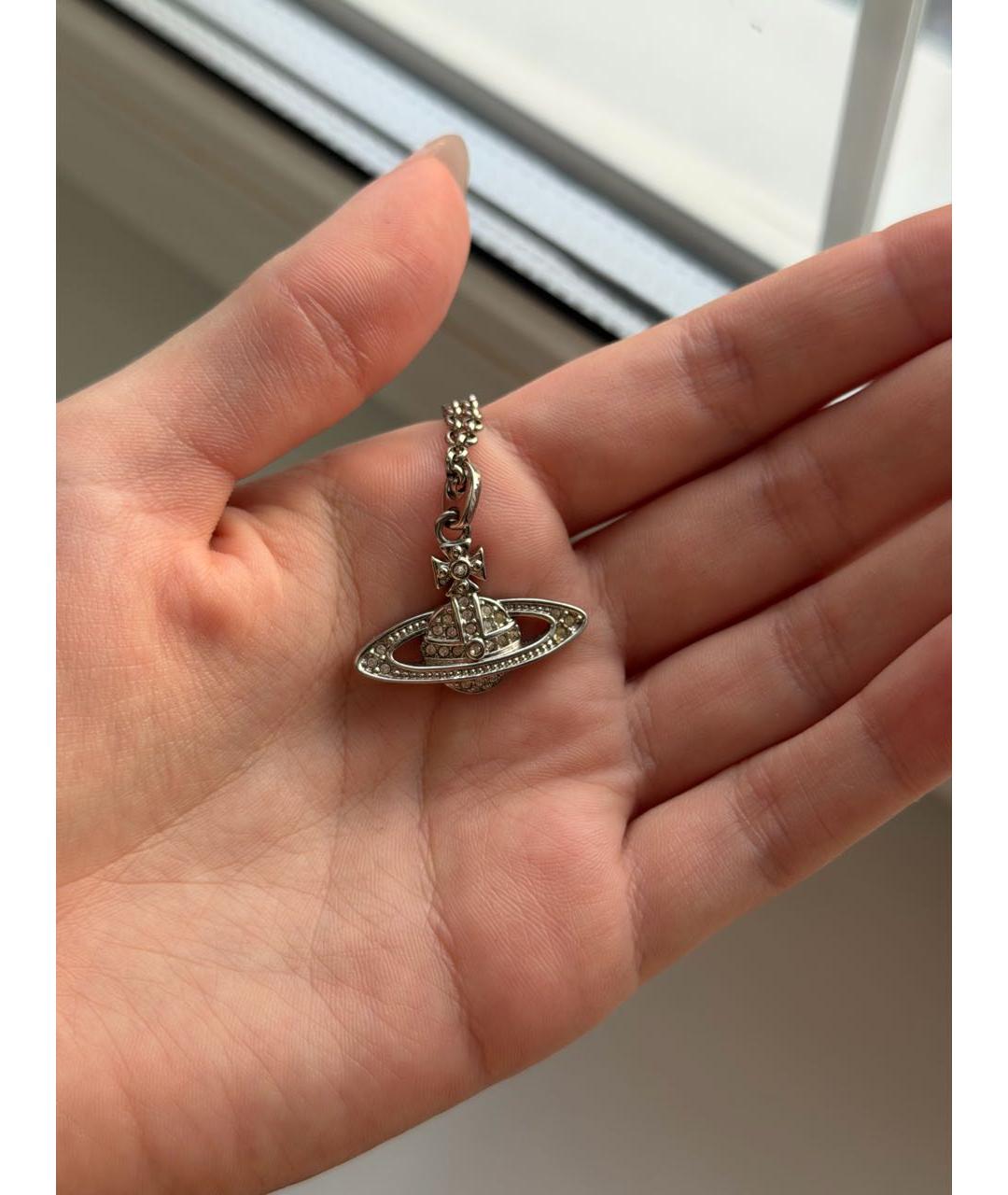 VIVIENNE WESTWOOD Серебряная серебряная подвеска, фото 2