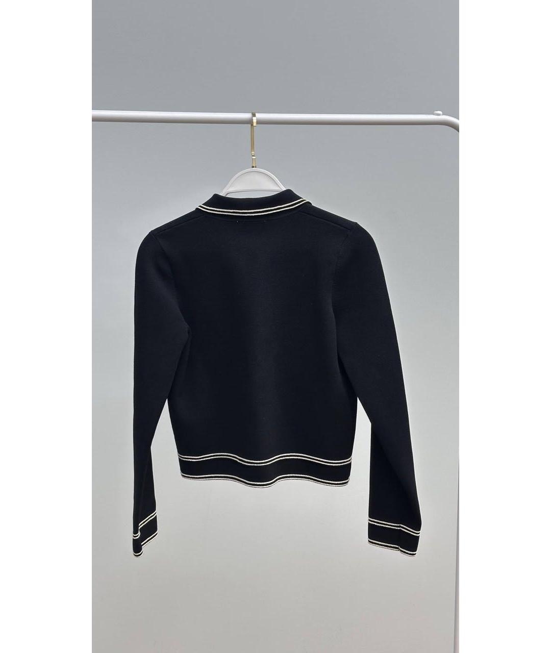 SANDRO Черный вискозный костюм с юбками, фото 3