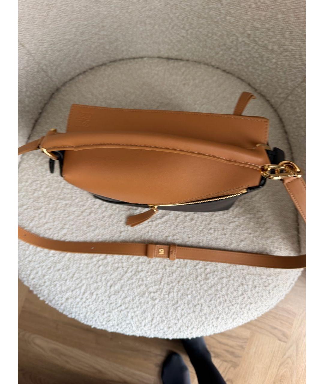 LOEWE Мульти кожаная сумка с короткими ручками, фото 5